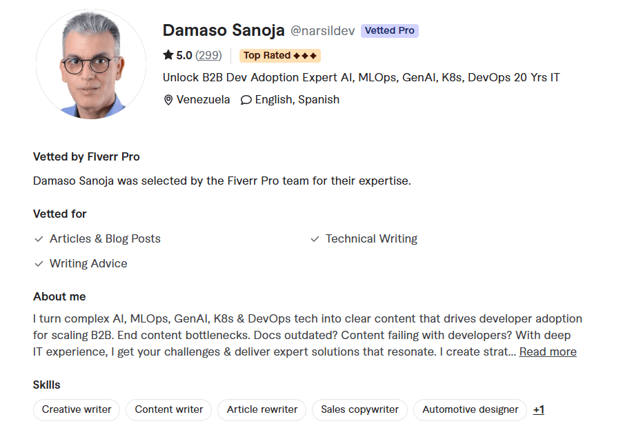 Best Freelance Technical Writers for Hire on Fiverr